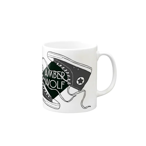 AMBER WOLF Wスニーカー Mug