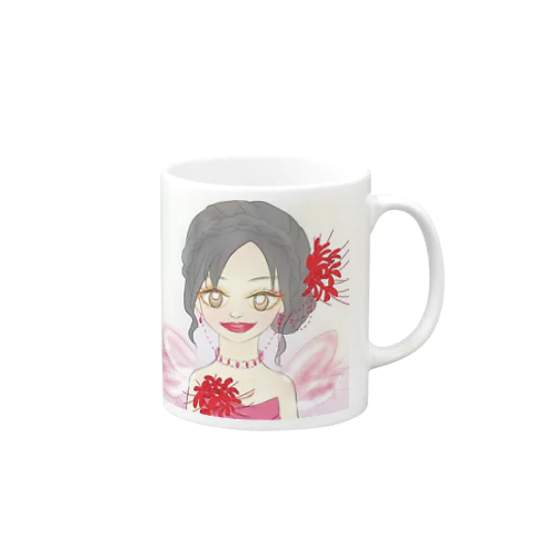 曼珠沙華の妖精 Mug