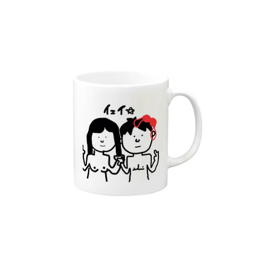 シューシモTシャツ Mug