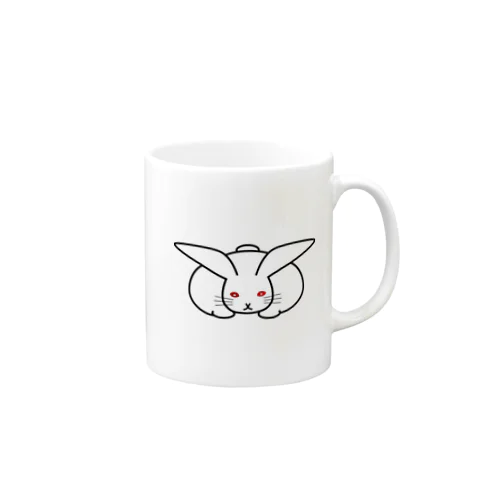 まむきうさぎ Mug