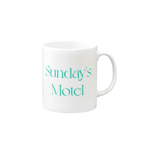 Sunday's Motel LOGO マグカップ