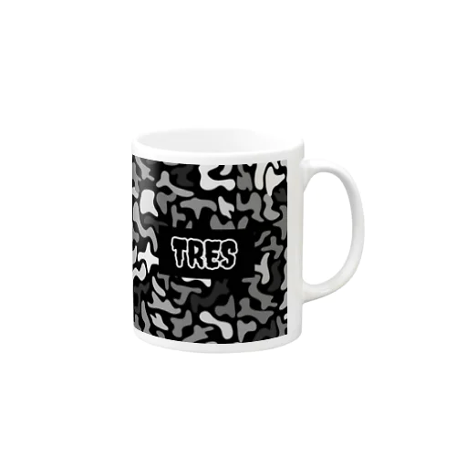 TRES box logo camo Mug