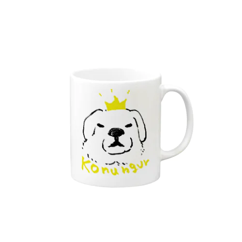 犬のおうさま Mug