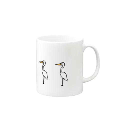 お池の珍しいトリ Mug