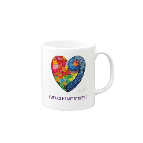 FUTAKO HEART STREET 9  Mug