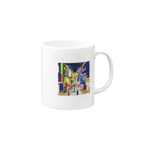 夜の街 Mug