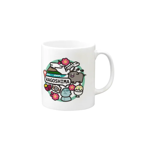 鹿児島県のいいところ Mug