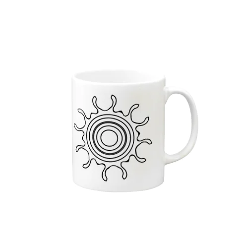 太陽 Mug