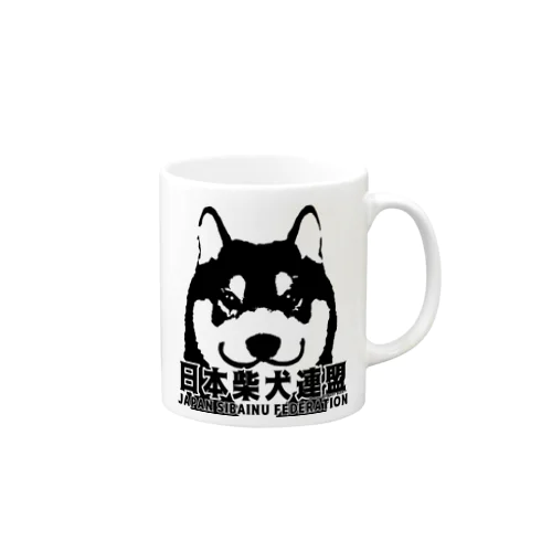 日本柴犬連盟正面シリーズ Mug