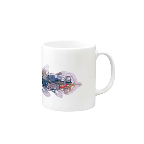 新械生物シーラカンス Mug