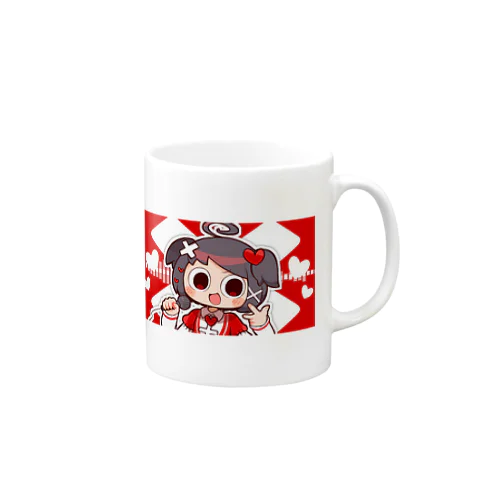 ×はんでぃ♡きゃっぱー× Mug