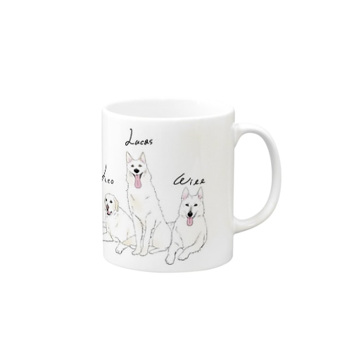 レオウィルルーカスくんグッズ Mug