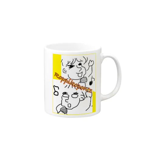 ロッピコポン酢の二人 Mug