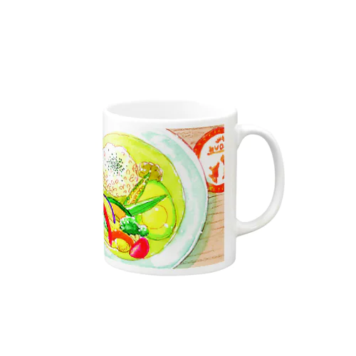 アボカドグリーンカレーグッズ Mug