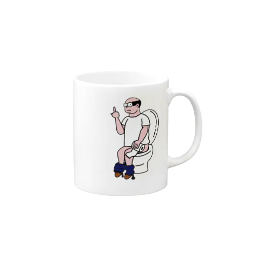 Arkwelbow "Scott in the toilet." Mug