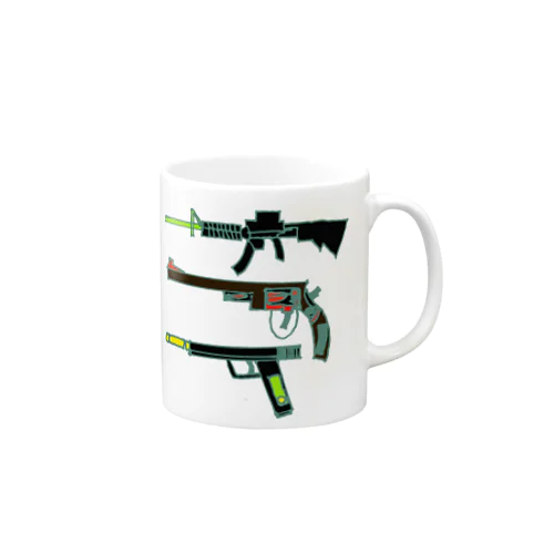 セット拳銃  Mug