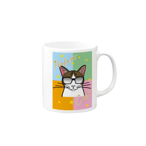 パーフェクト・キャット（サングラス） Mug