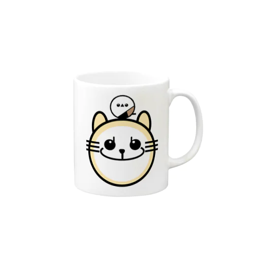 シマエナガのお友達エゾクロテン Mug