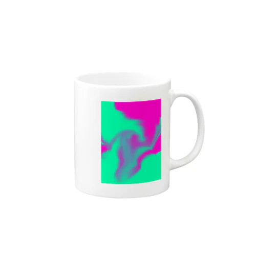 サイケマーブル Mug