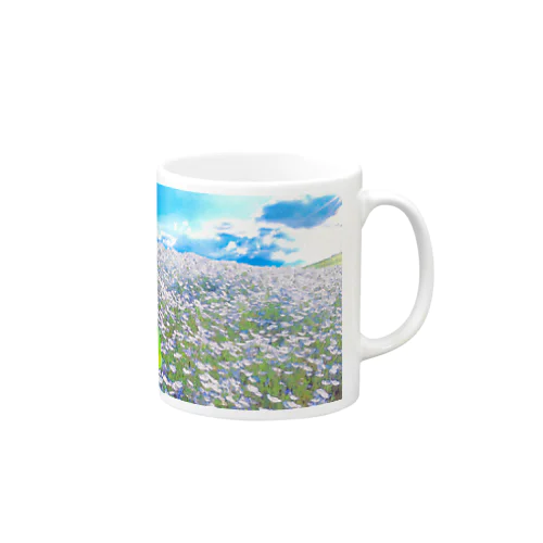 Nemophila by Little Mom Mug