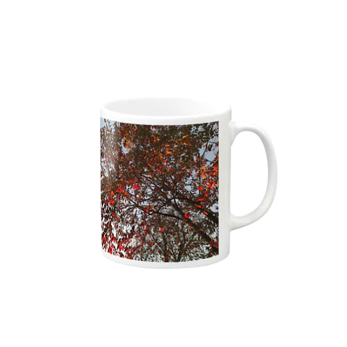 201910181619002　桜の紅葉 Mug