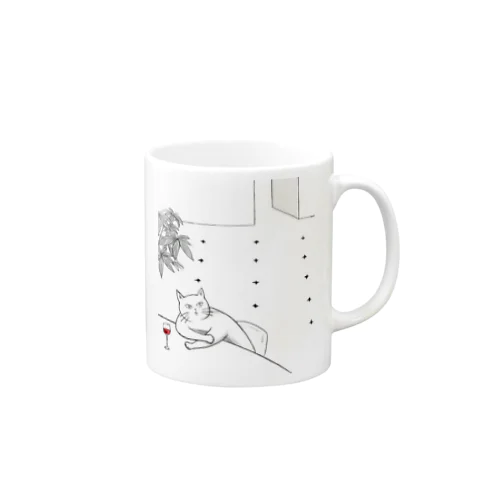 ラウンジ Mug