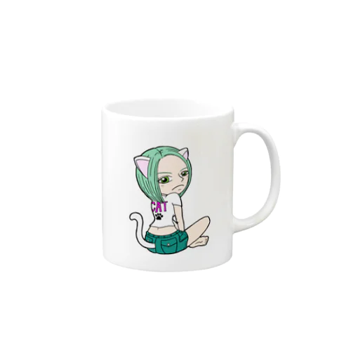 ねこなつ Mug