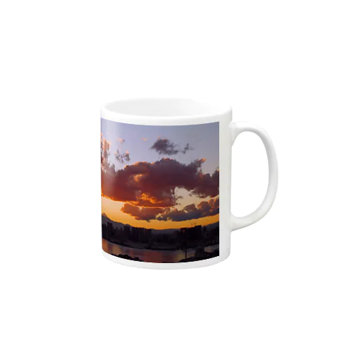 茜空 - Madder red sky - Mug