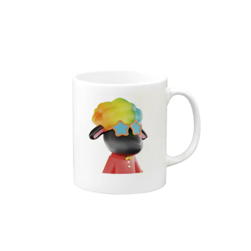 3Dパーティーシープ君 Mug