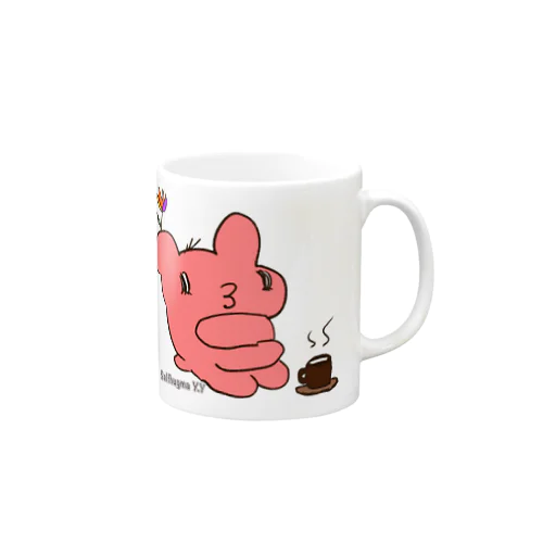 セルフハグマ(pink color) Mug