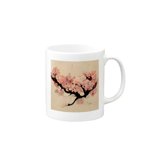 AI「桜」マグカップ（2） マグカップ