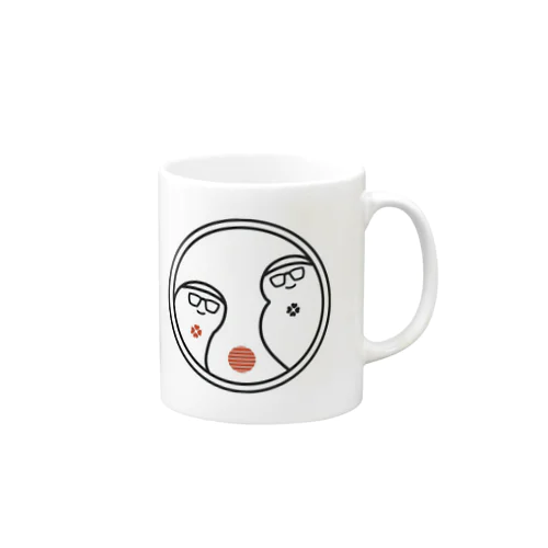 赤字さん黒字さんオリジナルグッズ Mug