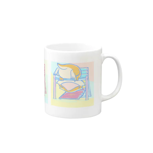 逆上がりを諦めないフトアゴヒゲトカゲ Mug