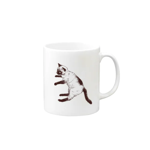 くつろぐお猫たちのマグカップ Mug