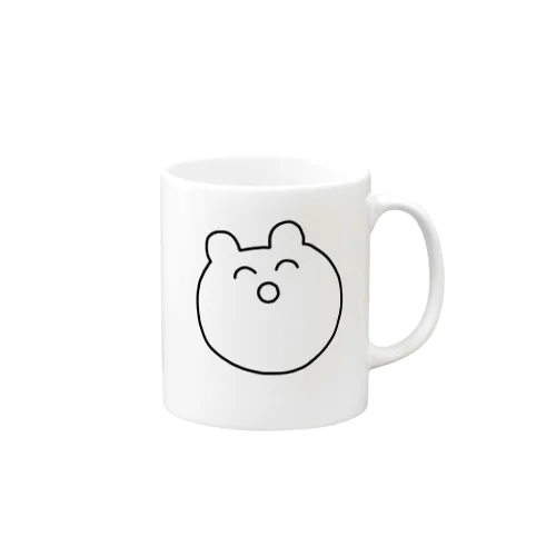 えけくまシンプルライン Mug