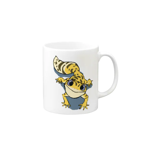 ヒョウモントカゲモドキ Mug