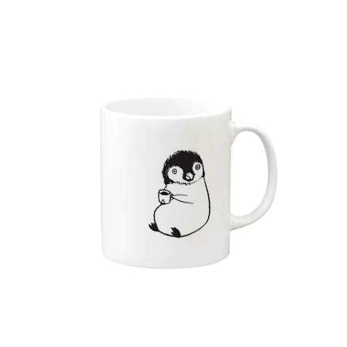 ちょこんと。ペンギン マグカップ