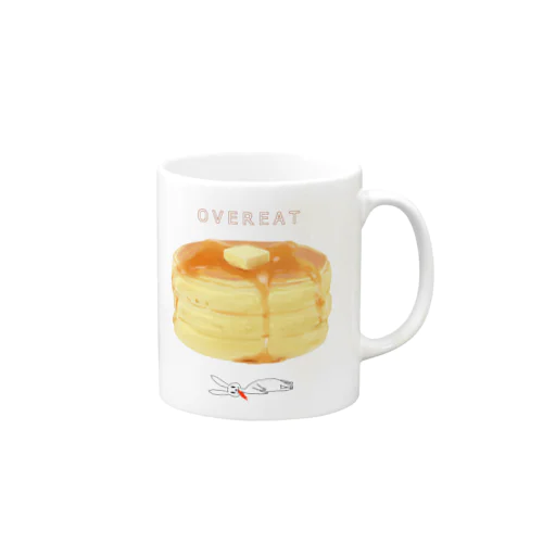 OVEREAT 머그컵