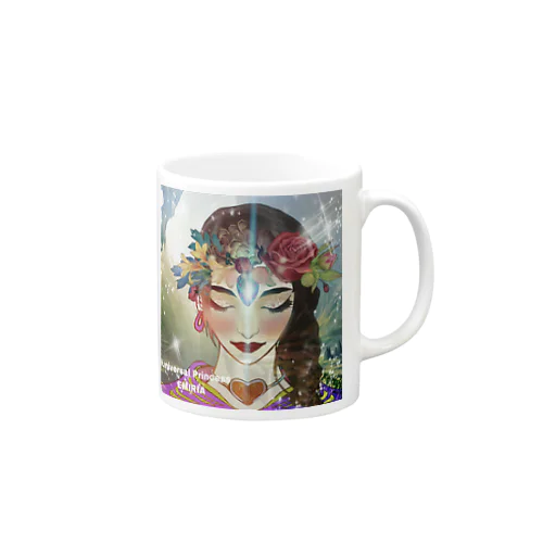 universal princess EMIRIA Sunshine Green forest Mug