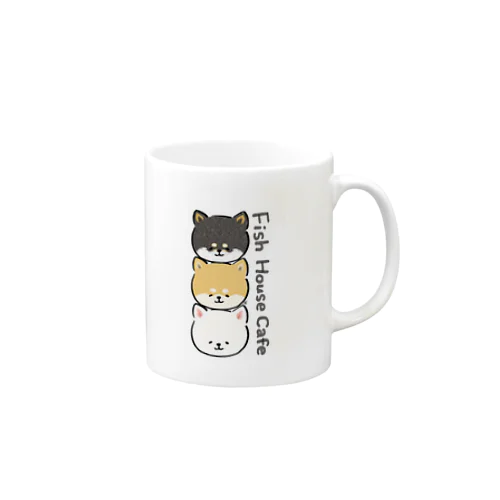 fish house cafeオリジナルグッズ Mug