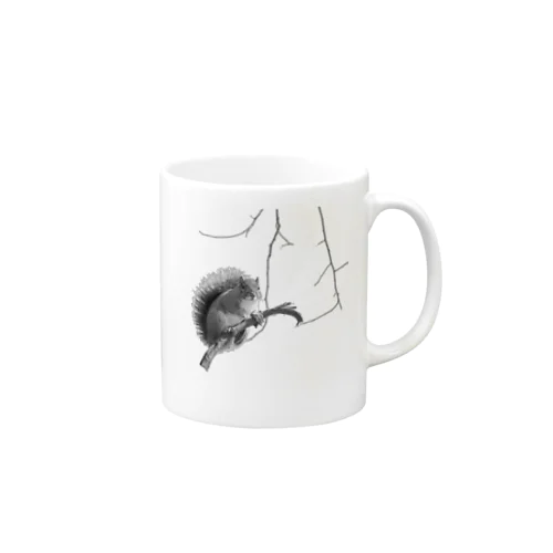 木登りリス Mug