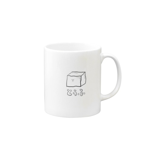 味噌汁に美味しい豆腐くん Mug