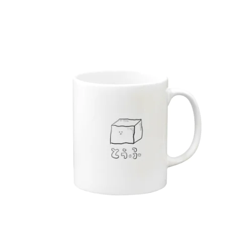 味噌汁に美味しい豆腐くん Mug
