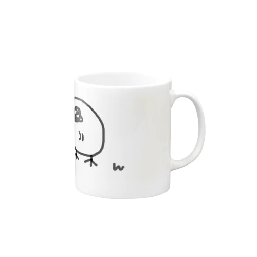 キノコ食べたいリップちゃん Mug