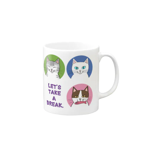 猫さんマグカップ Mug