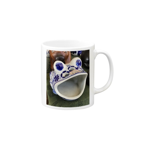 根性なしカエル Mug