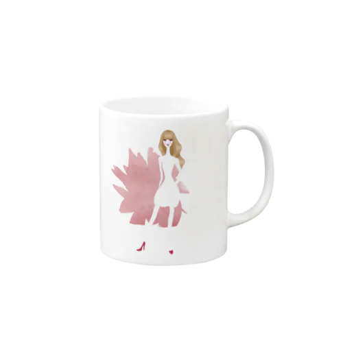 spring girl Mug