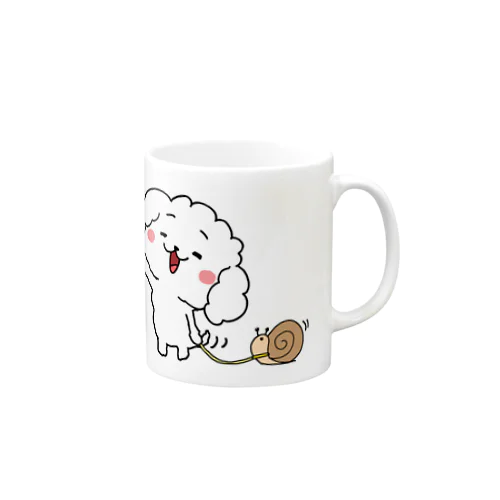 可愛いマルチーズ Mug