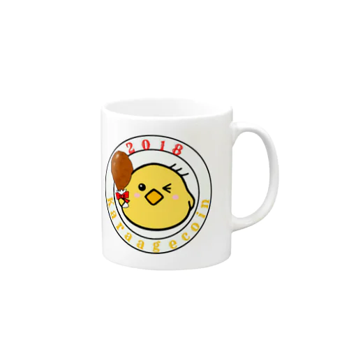 から揚げコイン Mug