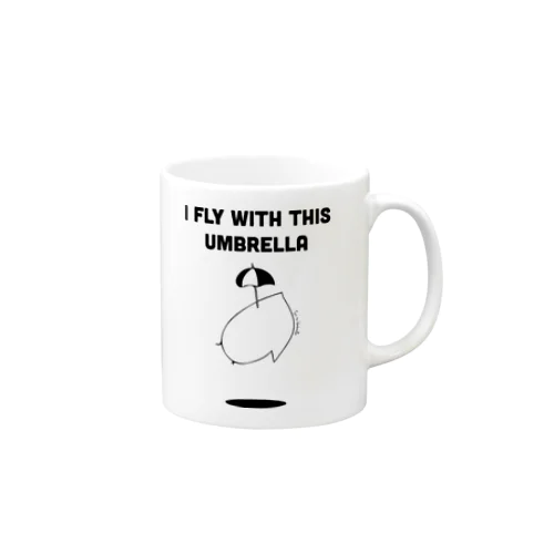 I fly with this Umbrella Mug